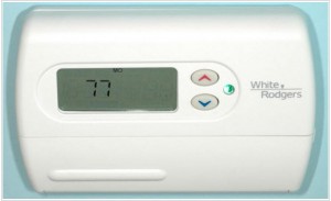 White Rogers thermostat by the home detective