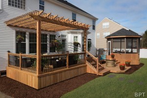 seattle wood deck and visual evidence of the increase in resale value one can give a seller